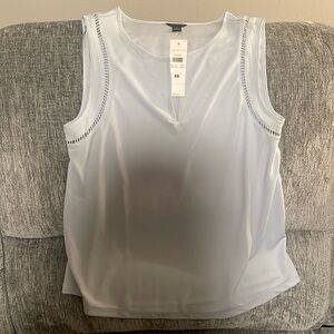 Ann Taylor XS light blue, lightweight tank top. New with tags